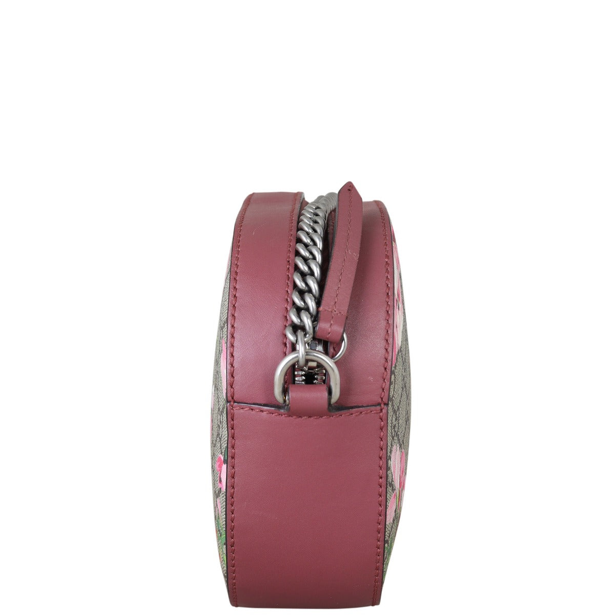 Gucci GG Supreme Blooms Mini Chain Bag Side