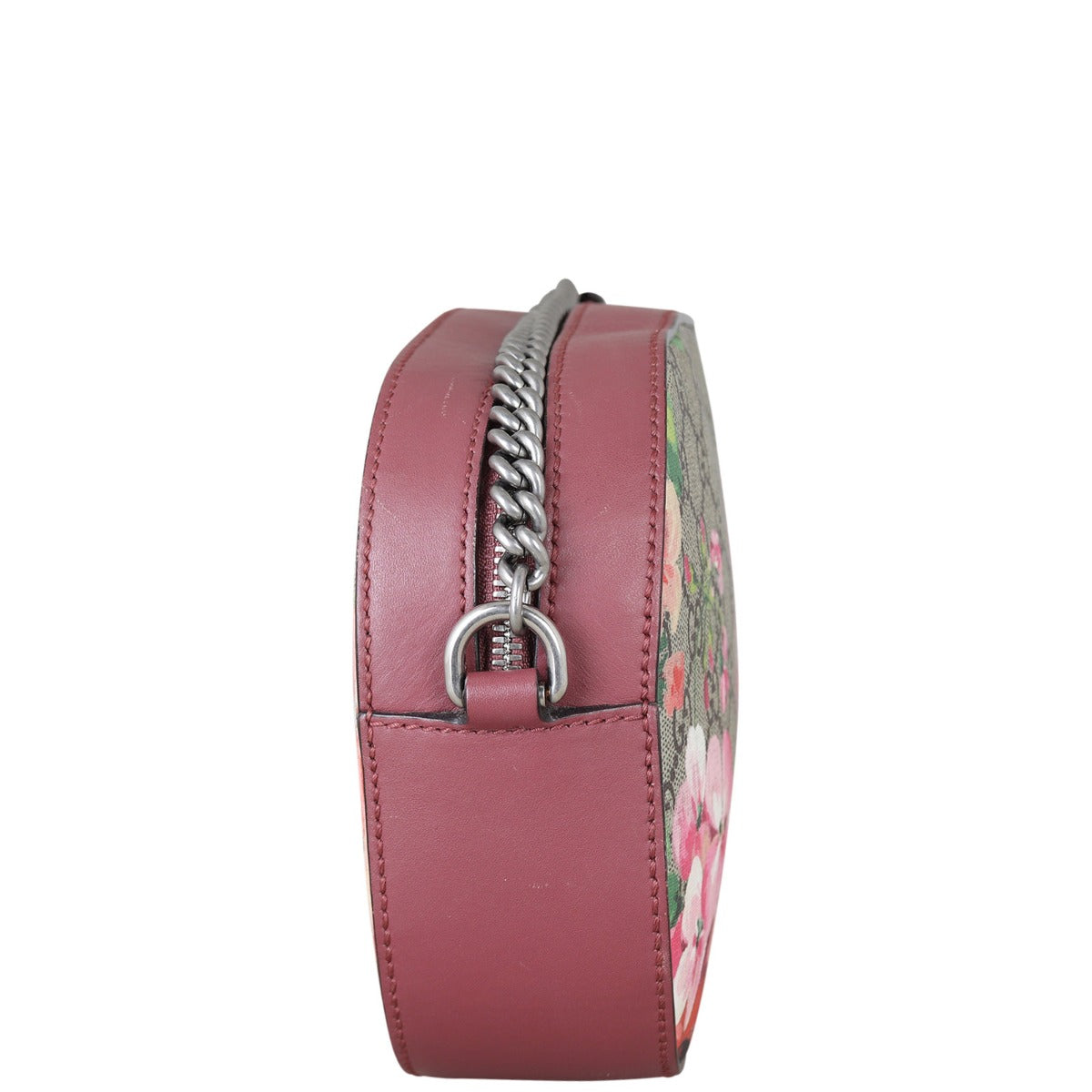 Gucci GG Supreme Blooms Mini Chain Bag Side