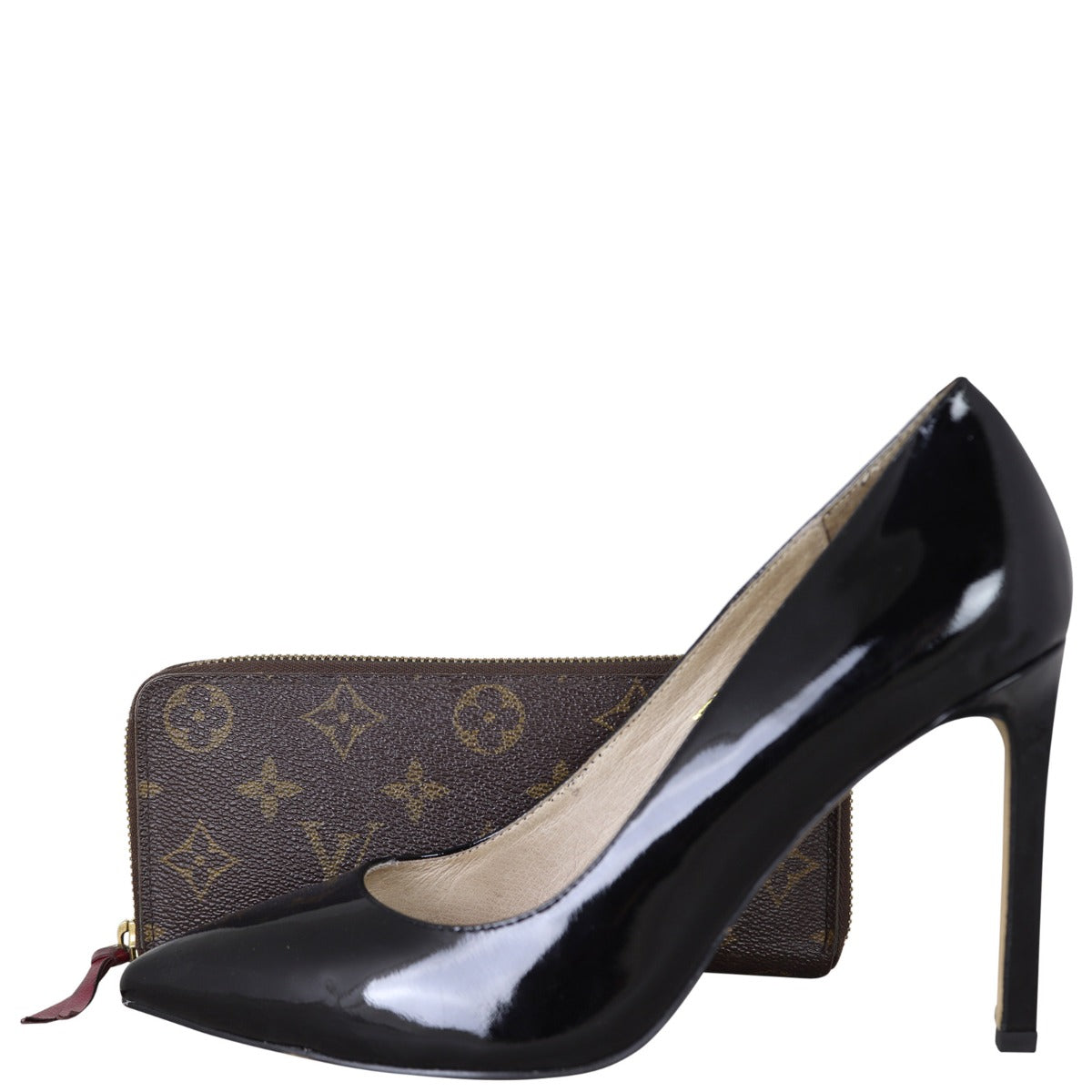 Louis Vuitton Clemence Wallet Monogram Shoe