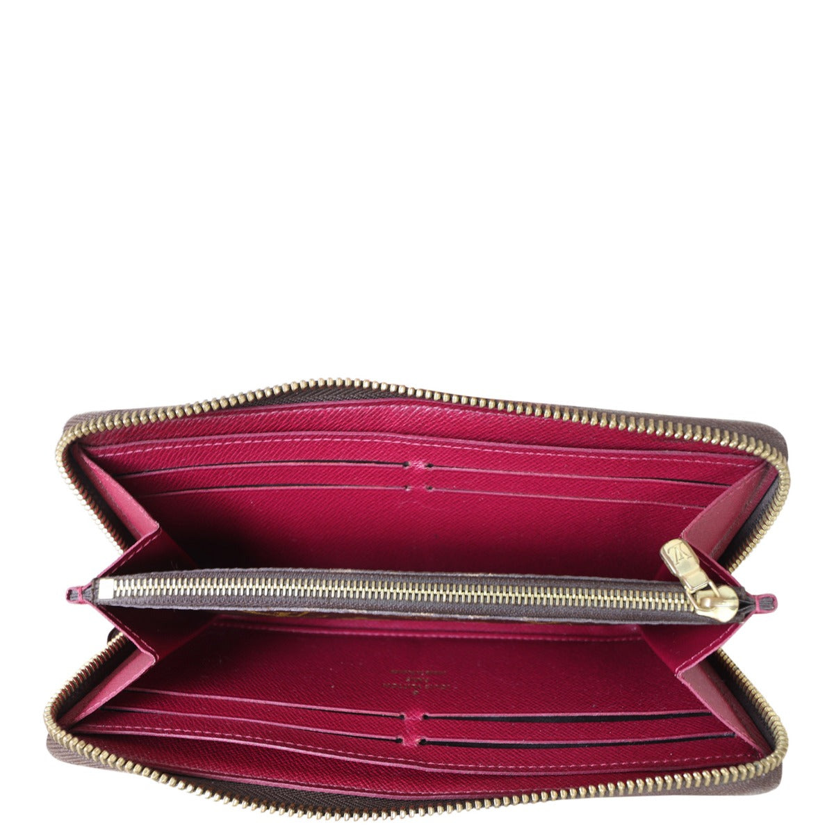 Louis Vuitton Clemence Wallet Monogram Whole Interior