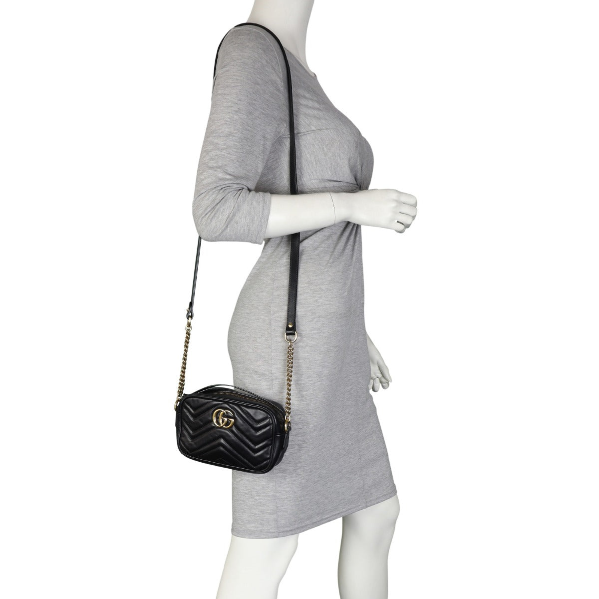 Gucci GG Marmont Mini Camera Bag Mannequin