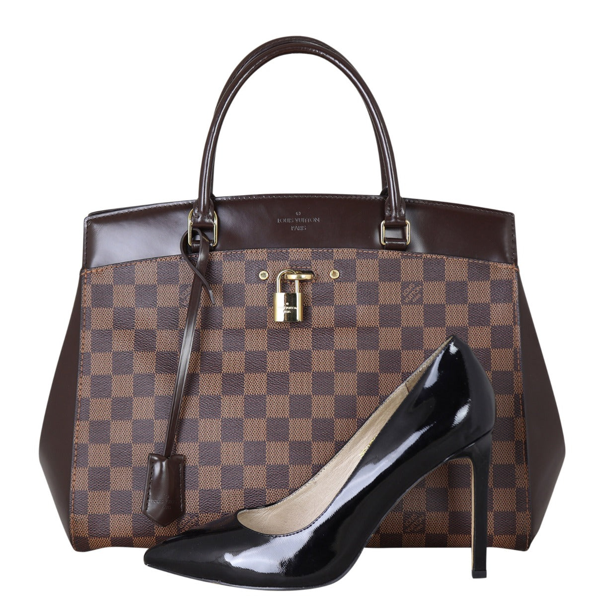 Louis Vuitton Rivoli MM Damier Ebene Shoe