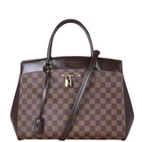 Louis Vuitton Rivoli MM Damier Ebene Front With Strap