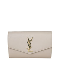 Saint Laurent Uptown Chain Wallet Front