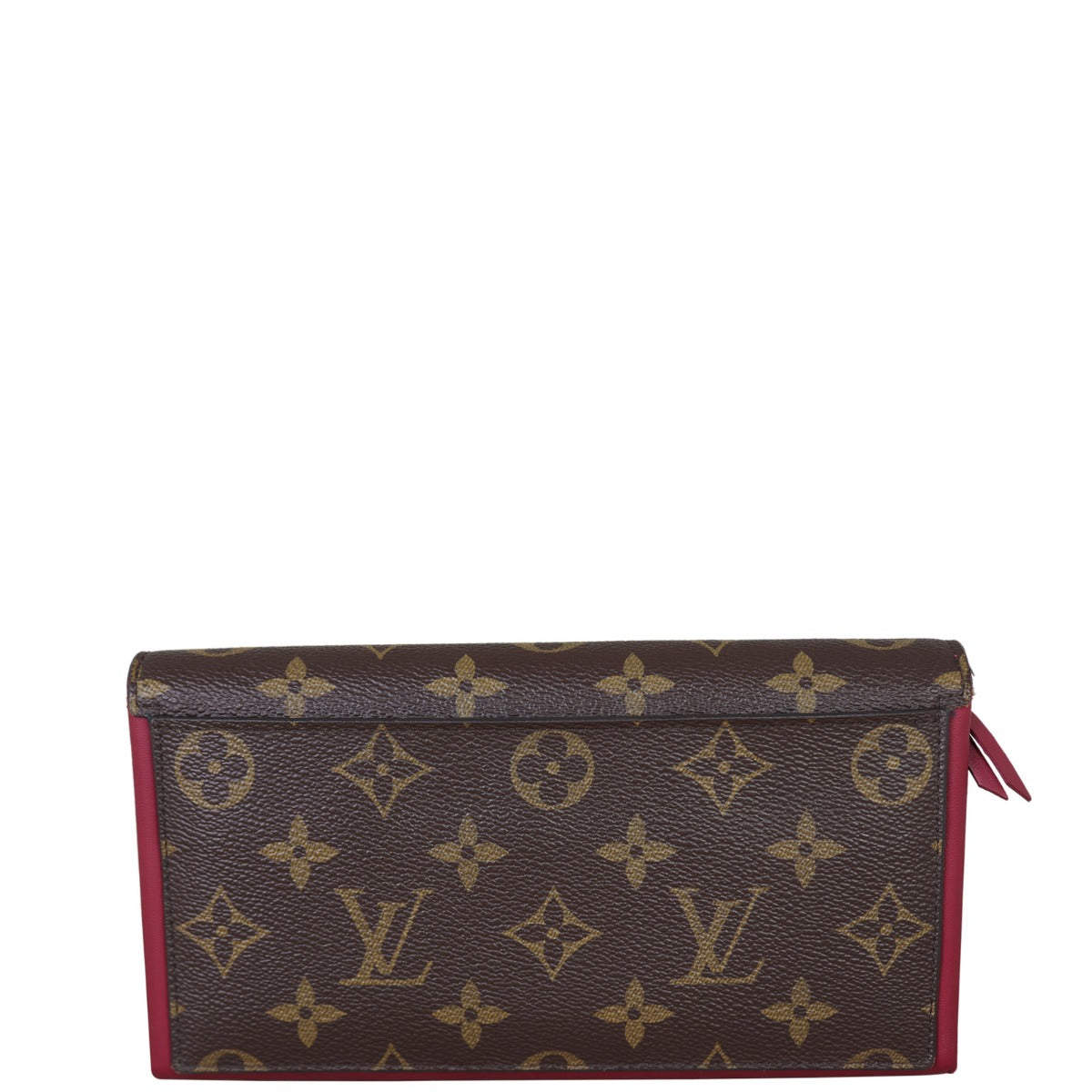 Louis Vuitton Flore Long Wallet Monogram Back
