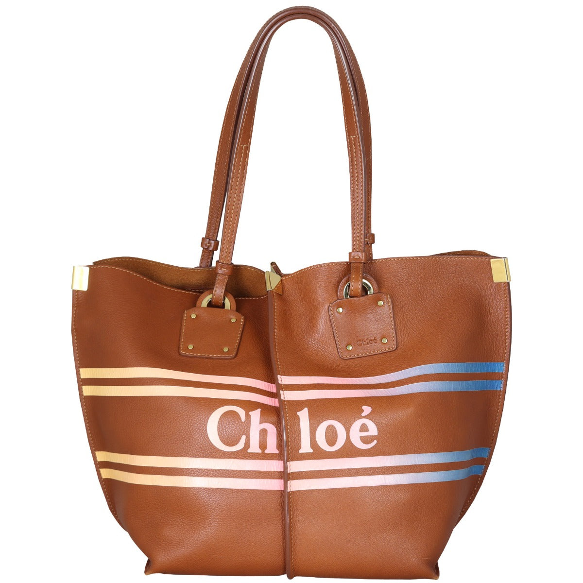 Chloe Vick Logo Tote – Luxe.It.Fwd