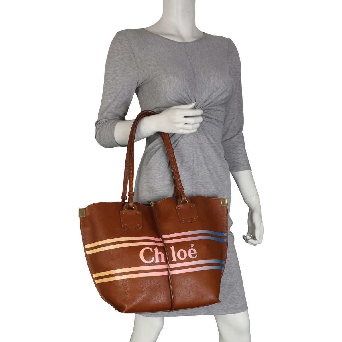 Chloe Vick Logo Tote Mannequin