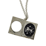 Chanel Book Locket Pendant Necklace 