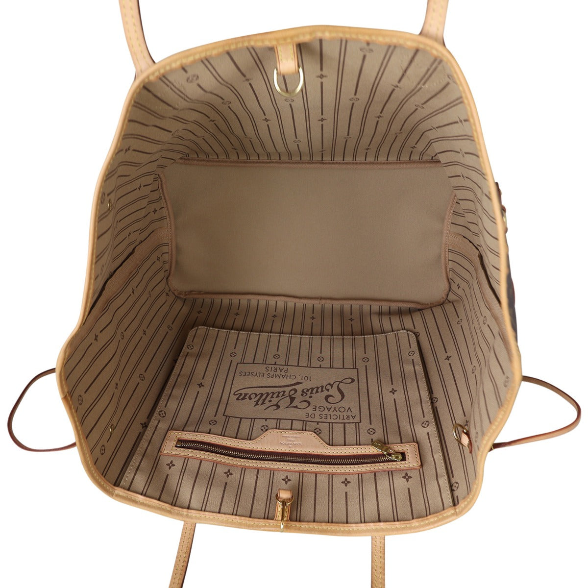 Louis Vuitton Neverfull GM Monogram Whole Interior