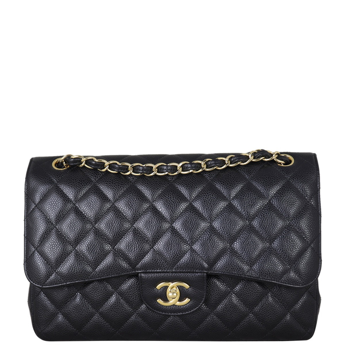 Chanel Classic Double Flap Maxi Front