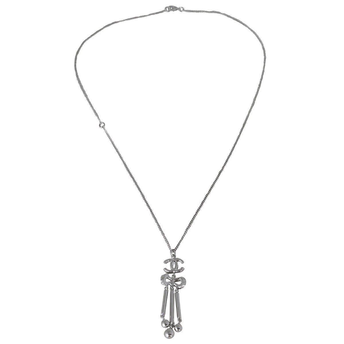 Chanel CC Bow Necklace