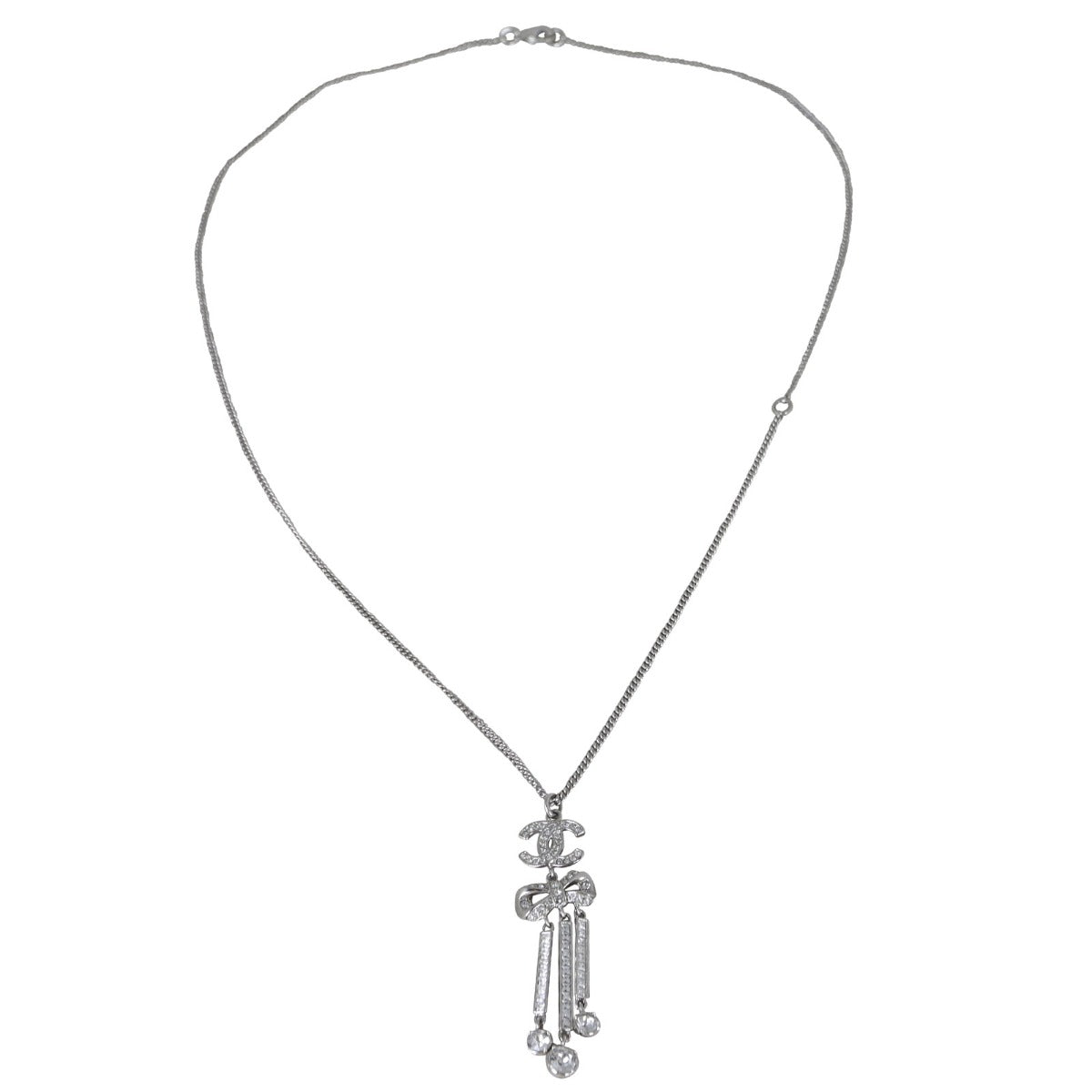 Chanel CC Bow Necklace