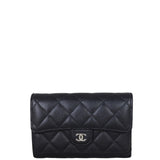 Chanel Classic Flap Wallet Front
