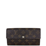 Louis Vuitton Sarah Wallet Monogram Front