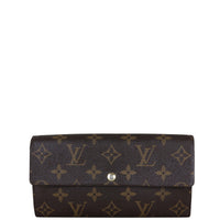 Louis Vuitton Sarah Wallet Monogram Front