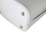 Prada Panier Saffiano Cuir Small Tote Corner Close Up