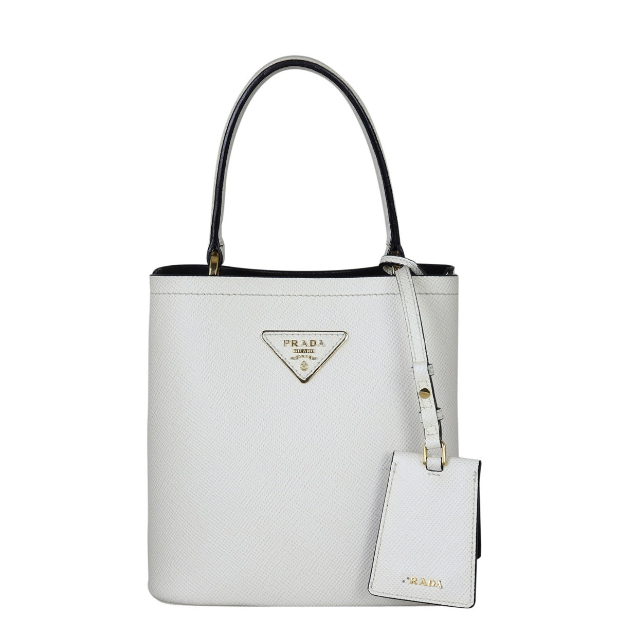 Prada Panier Saffiano Cuir Small Tote Front