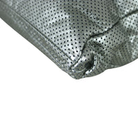 Chanel Perforated Drill Tote Corner Close up