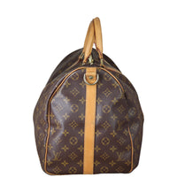 Louis Vuitton Keepall 50 Bandouliere Monogram Side