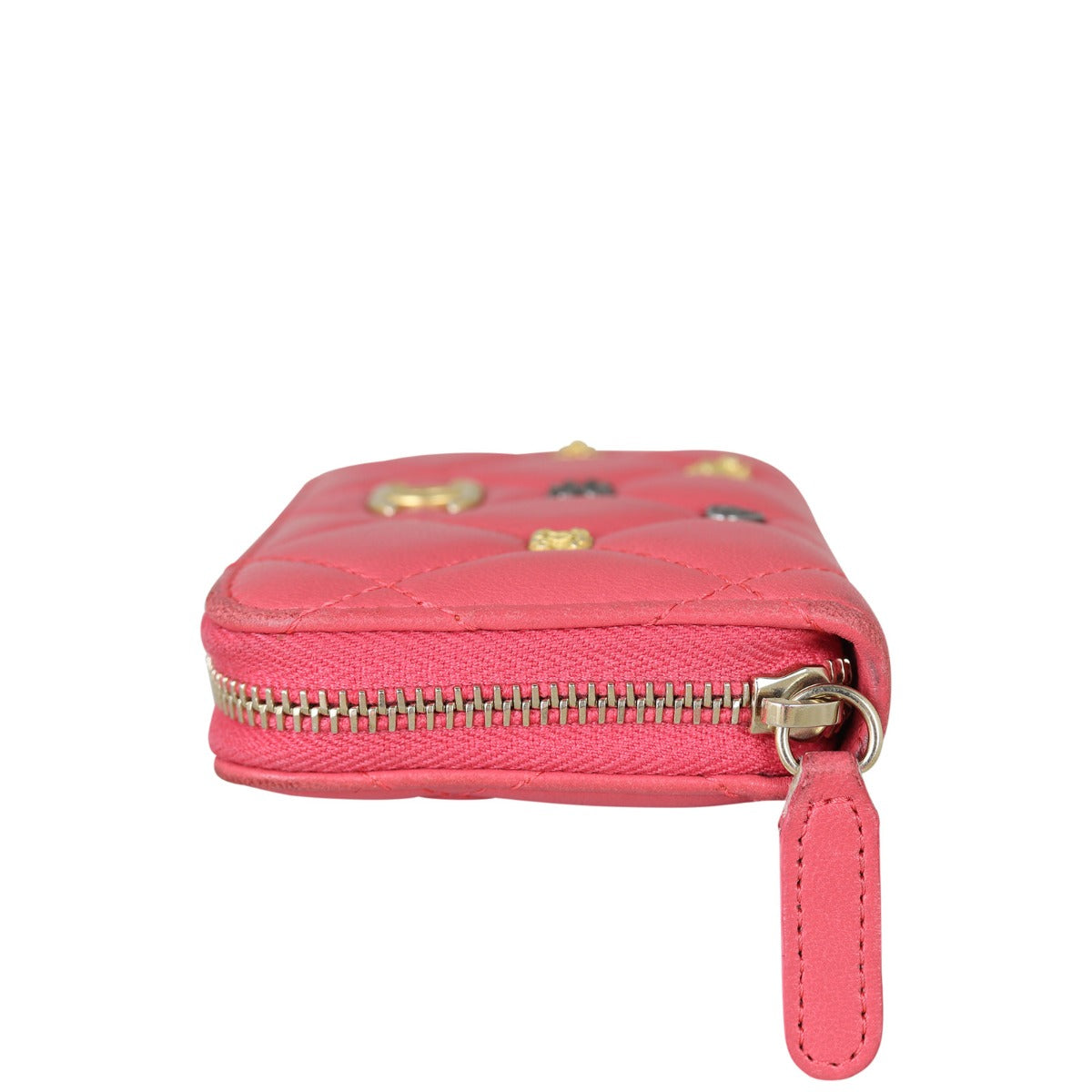 Chanel Lucky Charms Zip Coin Purse Side