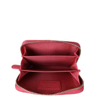 Chanel Lucky Charms Zip Coin Purse whole interior