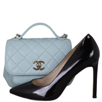 Chanel Business Affinity Small Flap Bag Shoe