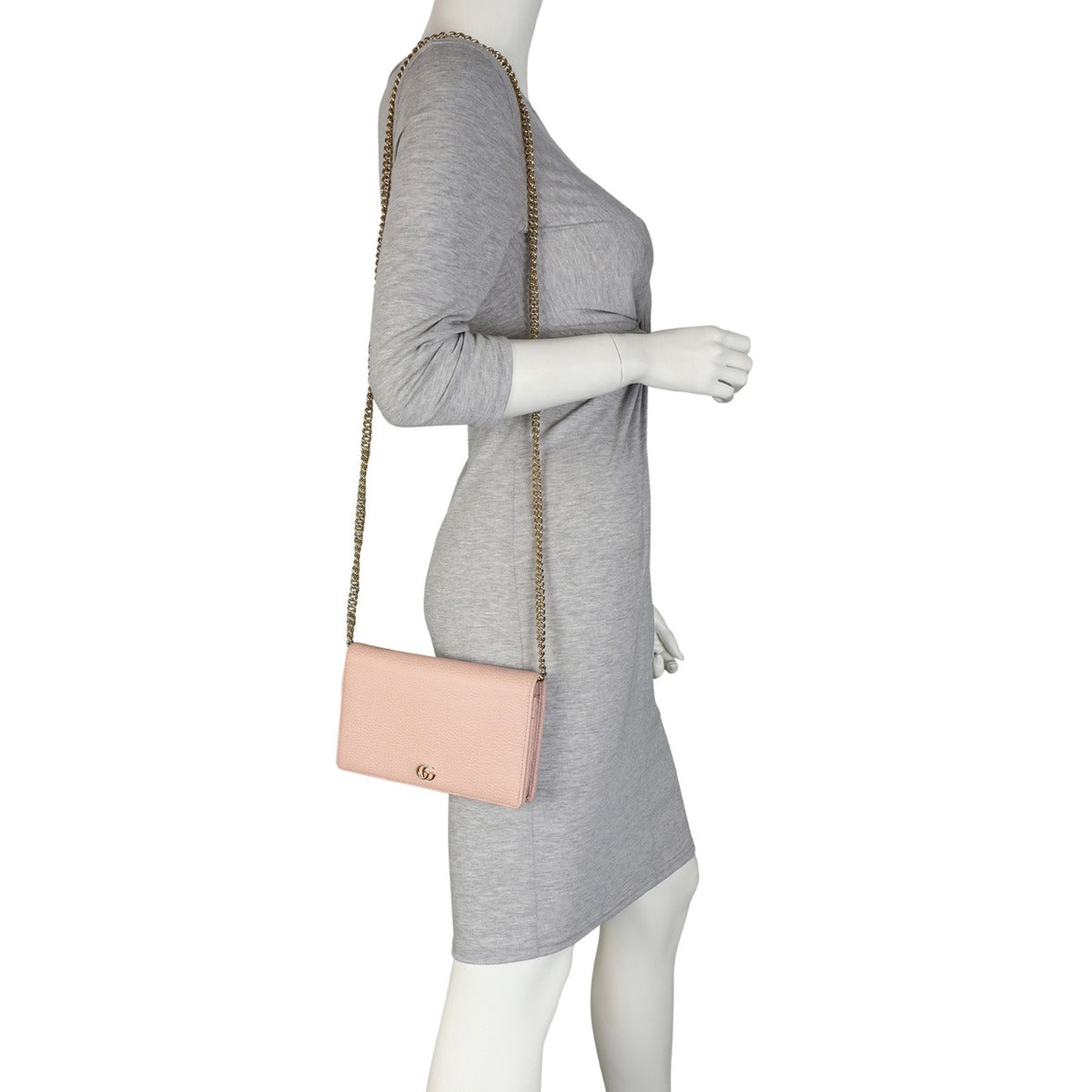 Gucci GG Marmont Chain Wallet Mannequin