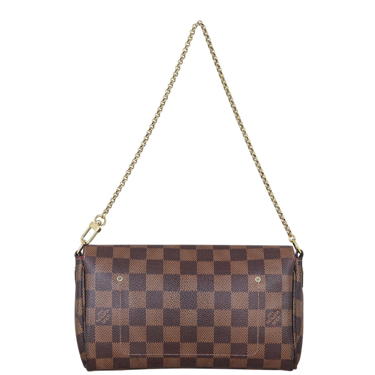Louis Vuitton Favorite PM Damier Ebene Back
