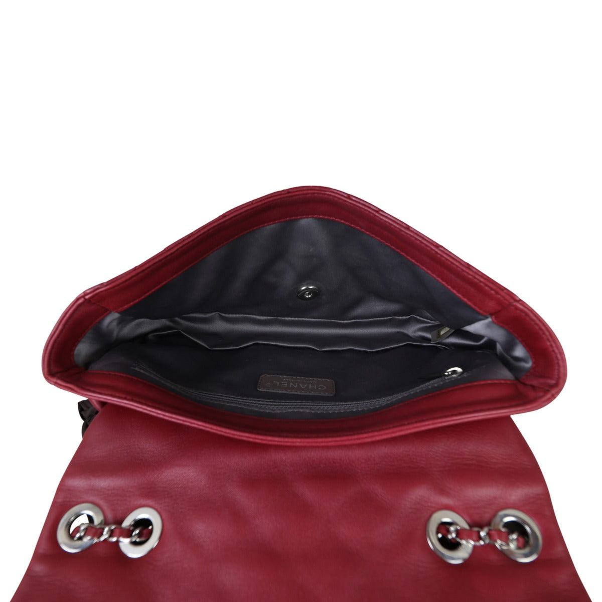 Chanel Single Flap Bag Whole Interior