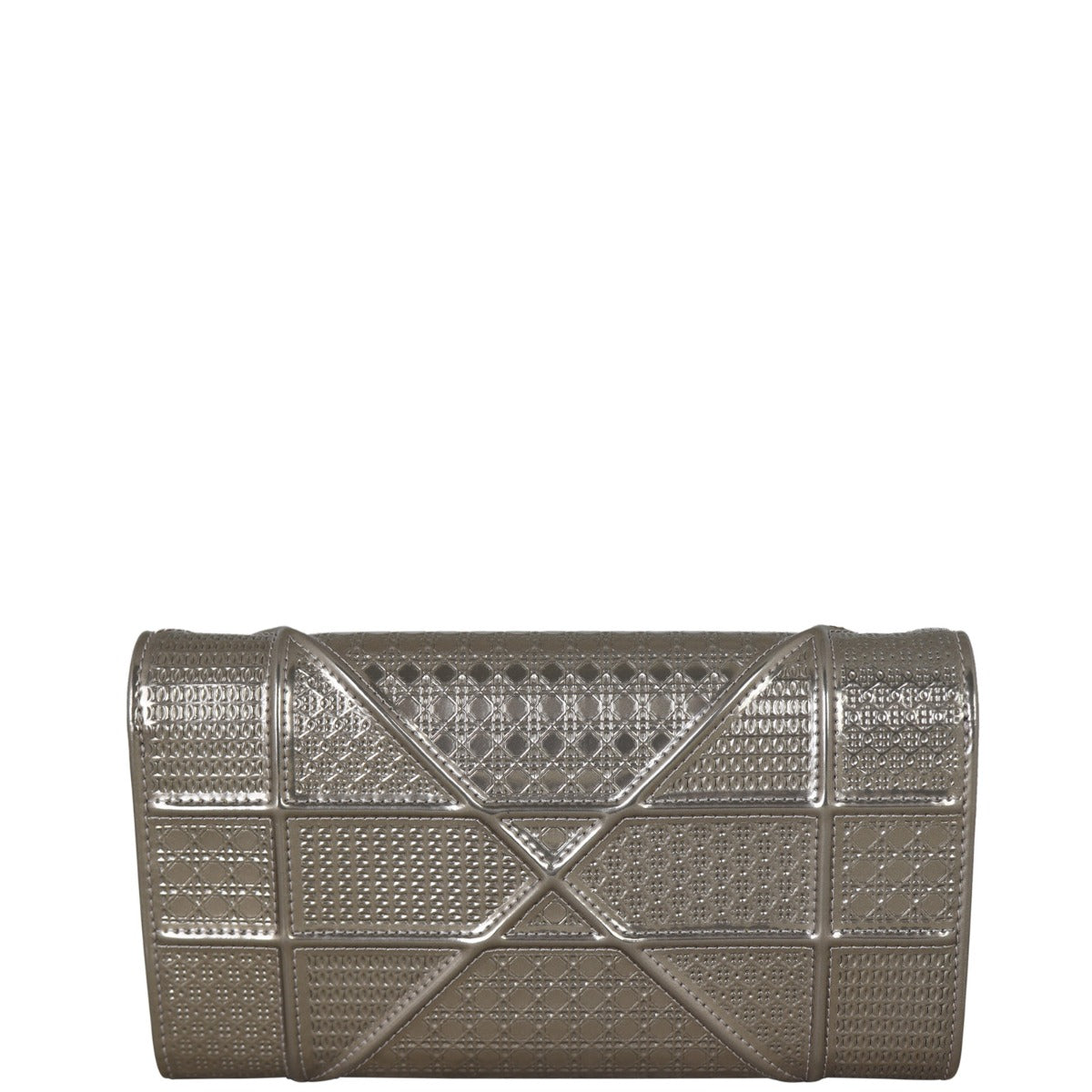 Dior Diorama Wallet on Chain Micro-Cannage Back