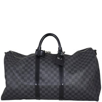 Louis Vuitton Keepall 55 Bandouliere Damier Graphite Front