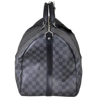 Louis Vuitton Keepall 55 Bandouliere Damier Graphite Side