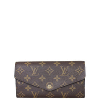 Louis Vuitton Sarah Wallet Monogram Front