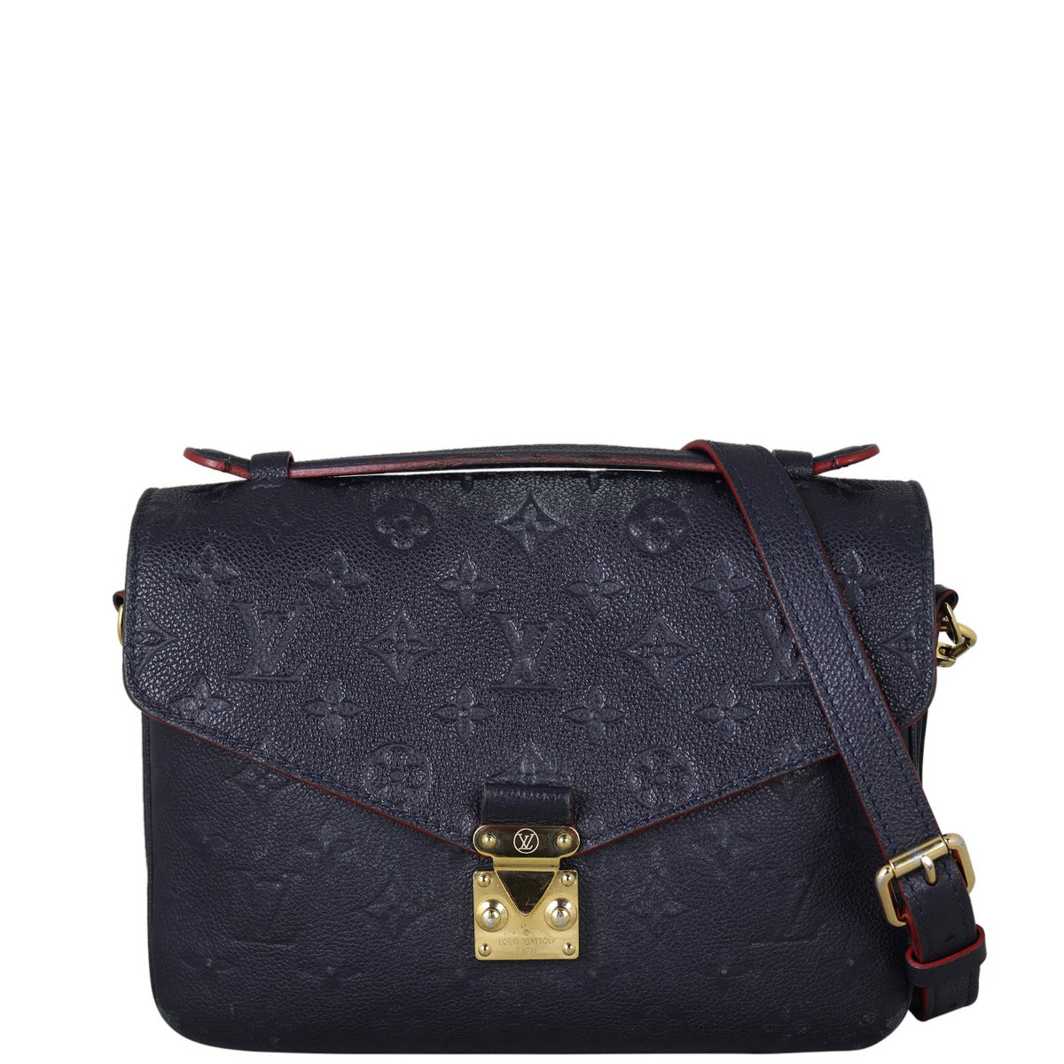 Louis Vuitton Pochette Metis Monogram Empreinte Front With Strap
