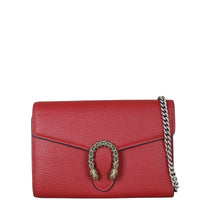 Gucci Dionysus Mini Leather Chain Wallet Front With Chain