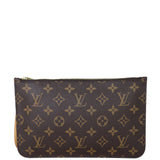 Louis Vuitton Neverfull MM Monogram pouch Back