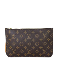 Louis Vuitton Neverfull MM Monogram pouch Back