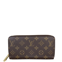 Louis Vuitton Zippy Wallet Monogram Front
