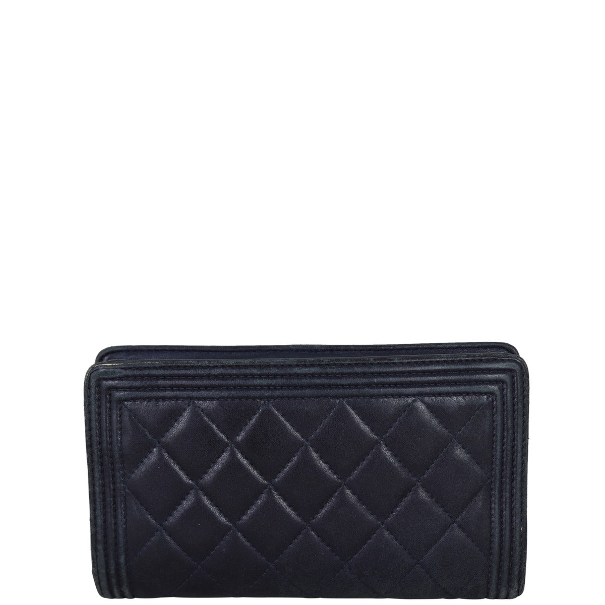 Chanel Boy Long Flap Wallet Back