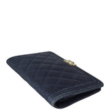 Chanel Boy Long Flap Wallet Corner Distance