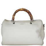 Gucci Bamboo Boston Bag Front