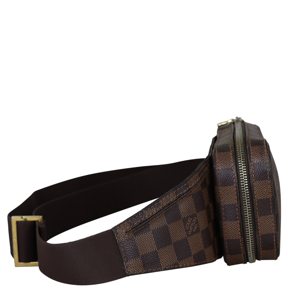 Louis Vuitton Geronimos Waist Bag Damier Ebene Side