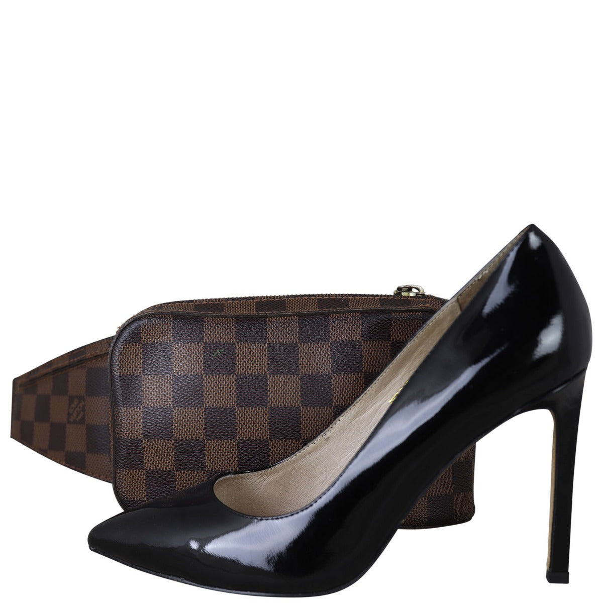 Louis Vuitton Geronimos Waist Bag Damier Ebene Shoe