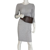 Louis Vuitton Geronimos Waist Bag Damier Ebene Mannequin