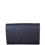 Saint Laurent Cassandre Chain Wallet Back
