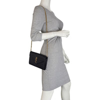 Saint Laurent Cassandre Chain Wallet Mannequin