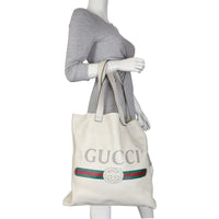 Gucci Leather Logo Tote Mannequin
