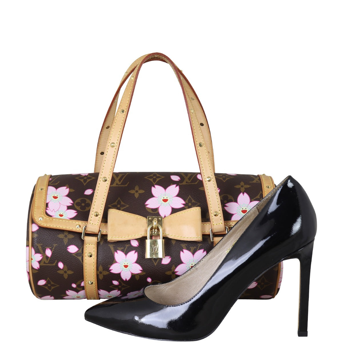 Louis Vuitton Papillon Monogram Cherry Blossom Shoe