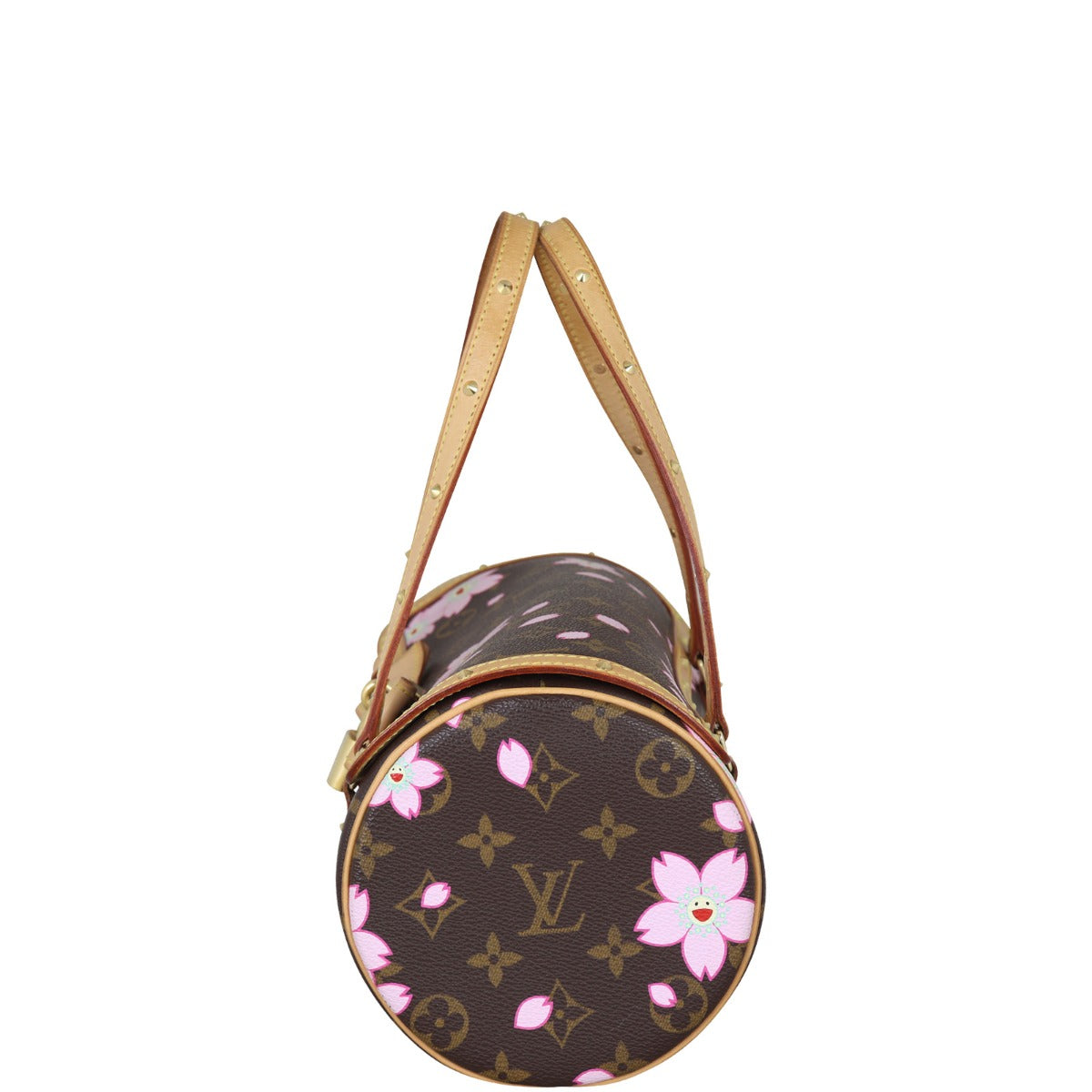Louis Vuitton Papillon Monogram Cherry Blossom Side