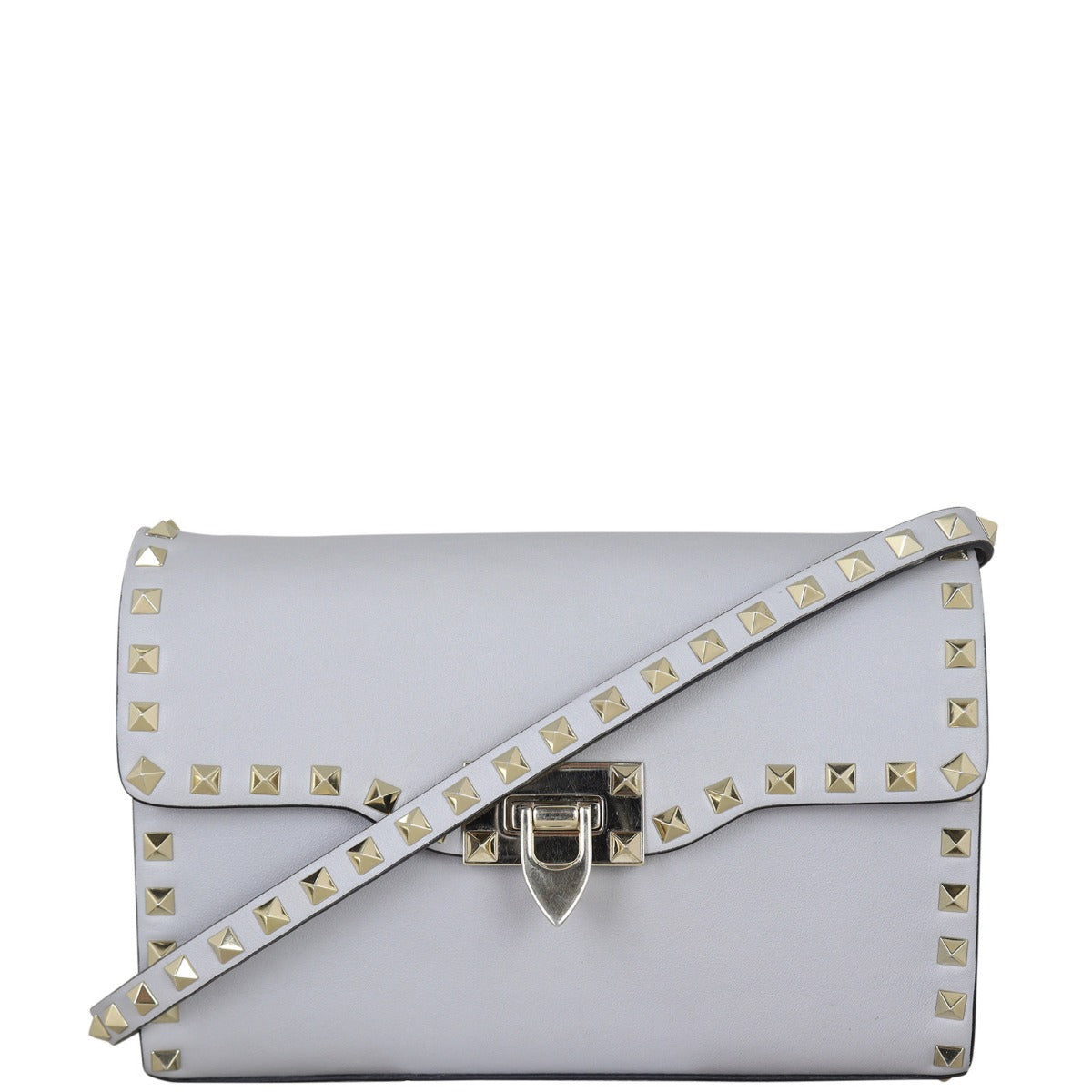 Valentino Rockstud Small Crossbody Front With Strap